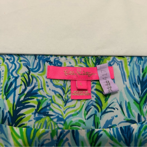 Floral Ruffle Sleeve Top - Picture 2 of 2